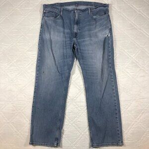 Levis 559 Distressed blue jeans 42X32‎